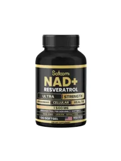 NAD+ Resveratrol — Suplemento Antienvejecimiento